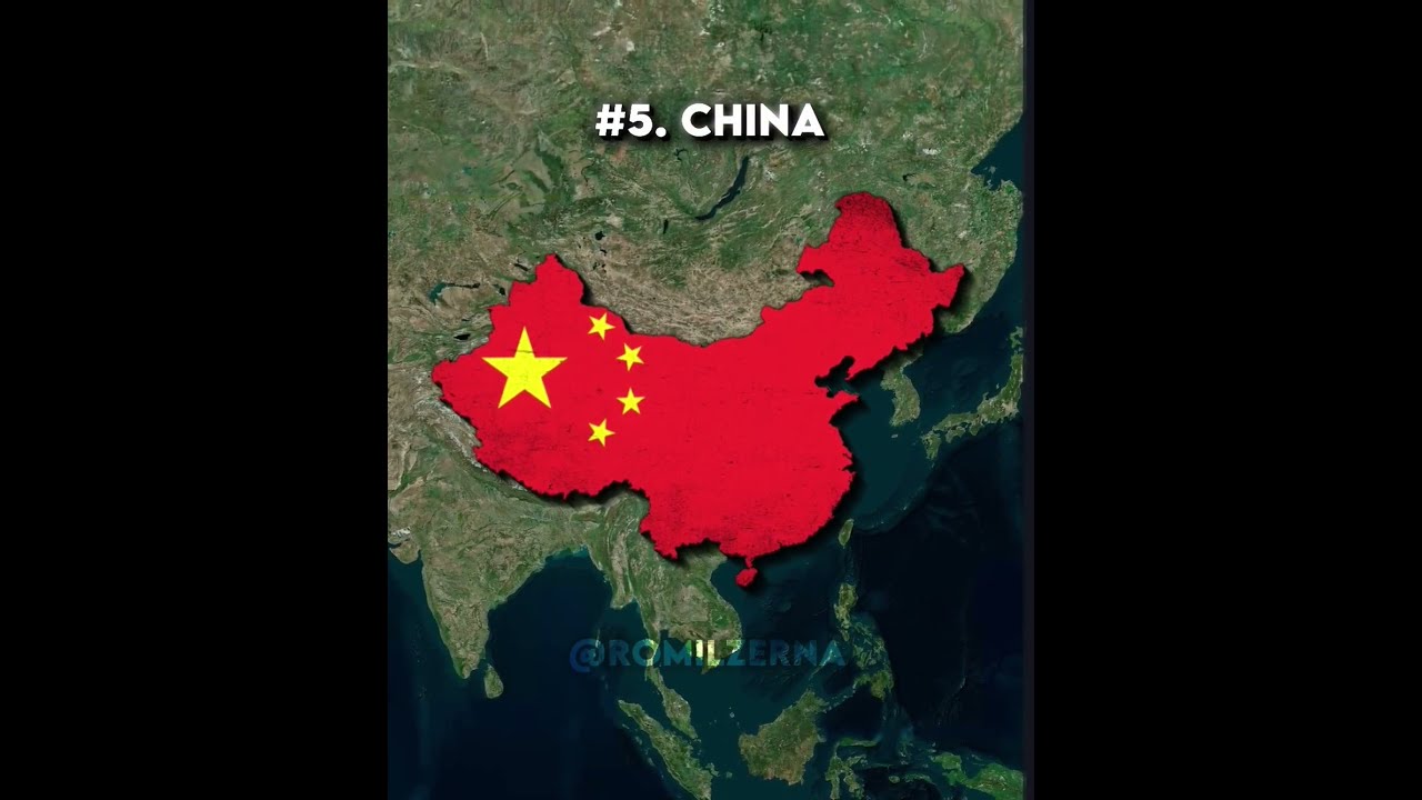 Largest Countries In The World 1960 