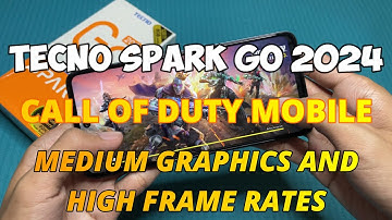 Call of Duty Mobile in Tecno Spark Go 2024