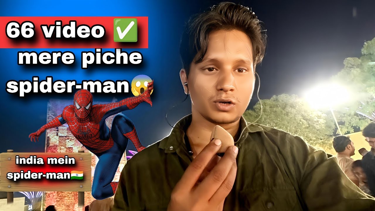 india mein spider-man 🇮🇳 ) blogs video 