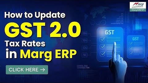 New Gst Update in marg software/marg software me new Gst kaise change karen