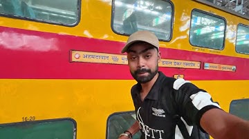 12932 Ahmedabad to Mumbai Central AC Double Decker Train Journey Mumbai Central to Ahmedabad 12931 