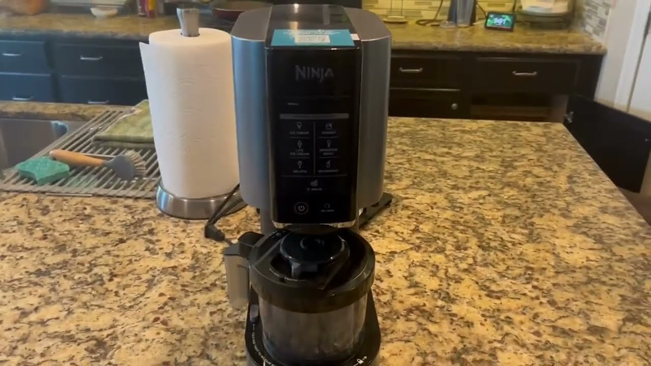 Ninja NC299AMZ CREAMi Ice Cream Maker, for Gelato, Mix ins