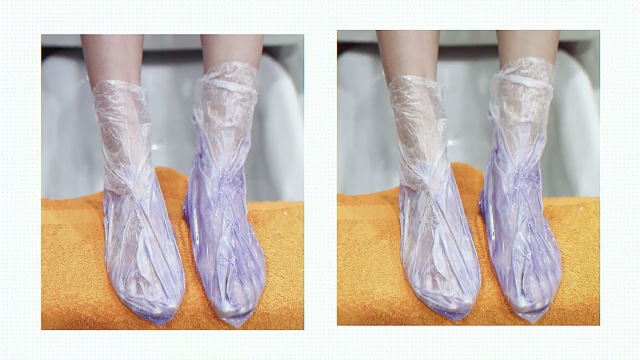 Paraffin Sock Peach (80 Pairs) – 2E Nail Supply