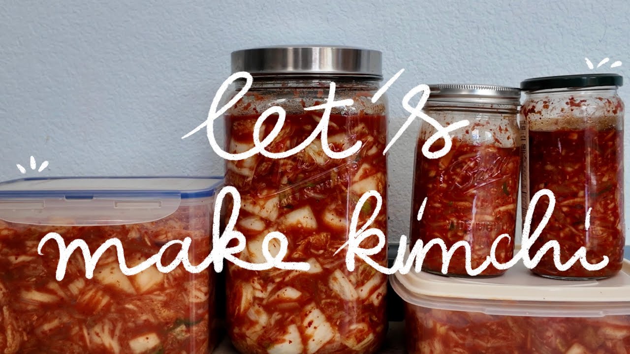 cùng làm kimchi với mình