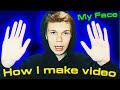 ASMR Vlog - How I make video and my face