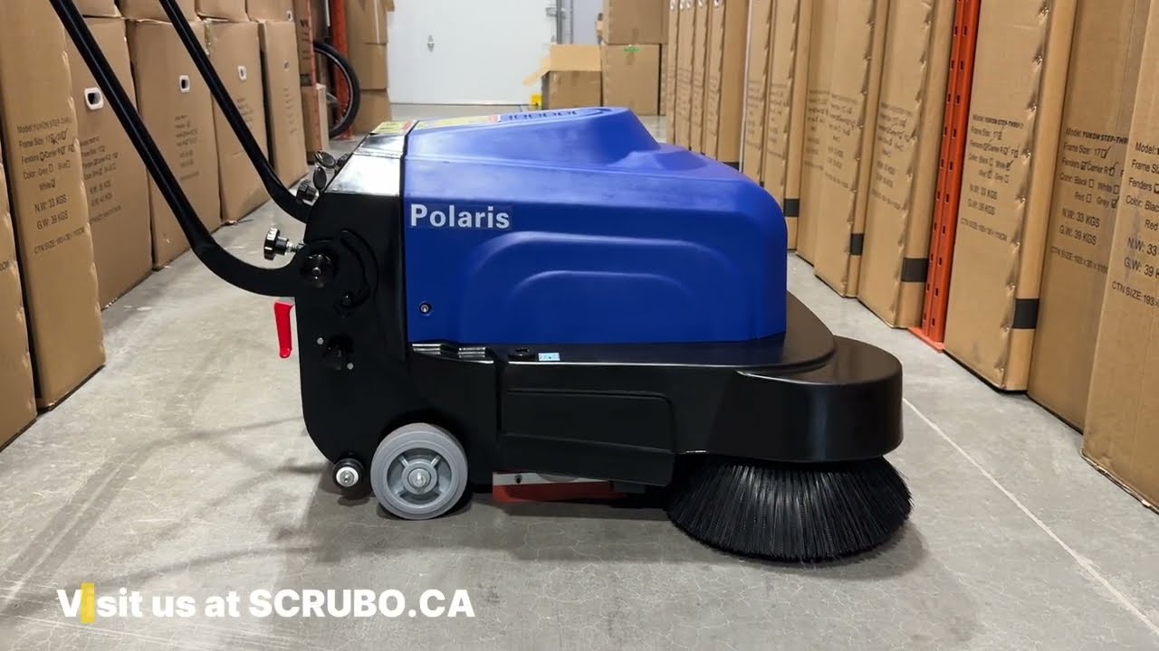 Scrubo Polaris Battery Operated Commercial Floor Sweeper