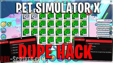 NEW DUPE SCRIPT FOR FLUXUS AND ANDROID AND KRNL 😈 GEMS 💎 AND PETS 🐱 PET SIM X 2023 WORKING 100%