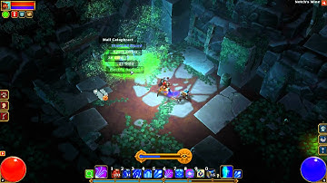 [Torchlight2]6 times reroll the map, finally find the minecraft easter egg