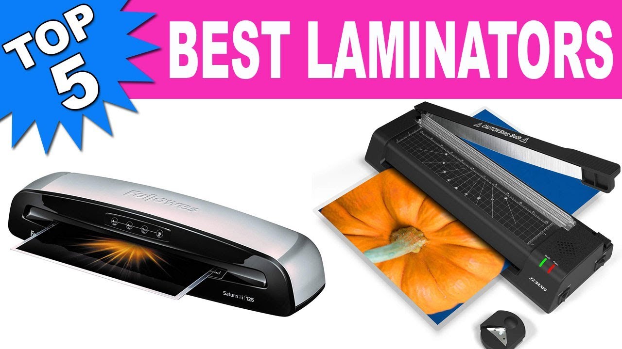 Top 5 Best Laminators 2020 YouTube