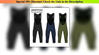 Top Rsantce 2024 Men 2 Pockets 3\/4 Cycling Bib Shorts Summer Spring Autumn Bicycle Pants Bike Mtb C