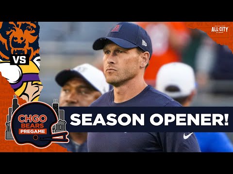 BEARS PREGAME: Chicago Bears Begin Ben Johnson Era vs Minnesota Vikings | CHGO Bears