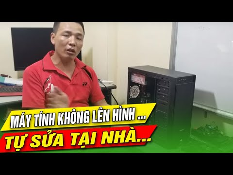 Máy tính quạt quay không lên hình hướng dẫn sửa với giá 5k | Foci