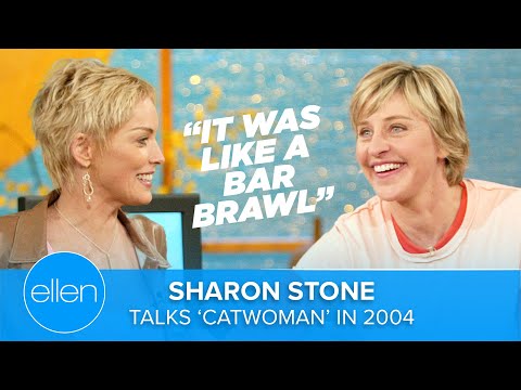 Sharon Stone Talks ‘Catwoman’ in 2004
