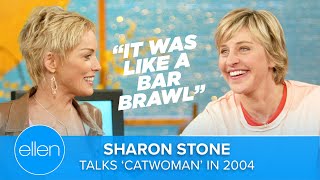 Sharon Stone Talks ‘Catwoman’ in 2004