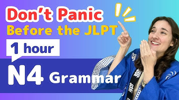Every Grammar Form Needed to Pass the JLPT N4 Explained
