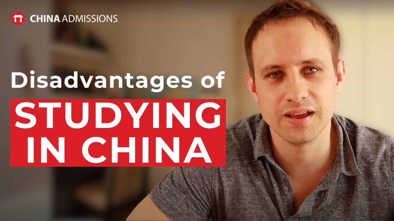 What are the disadvantages of studying in China?