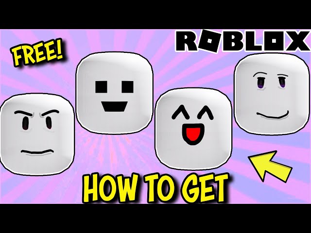 HURRY! GET NEW FREE FACES ON ROBLOX NOW! 🤩🥰 