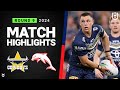 Nrl 2024  cowboys v dolphins  match highlights