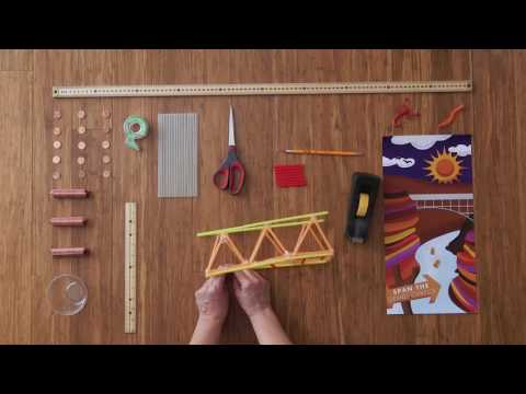 Summer Brain Games 2016: Straw Bridges