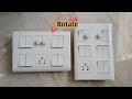 Rotate Electric board&amp;How to Rotate Electric board.12 modular palets.