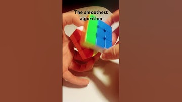 The SMOOTHEST Rubiks Cube Algorithm #rubikscube #cubehead #viral #shorts #smooth #pablo #magic