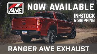2019-2020 Ford Ranger AWE Tuning 0FG Dual Exit Cat-Back Crawler Conversion Exhaust Kit Now Available
