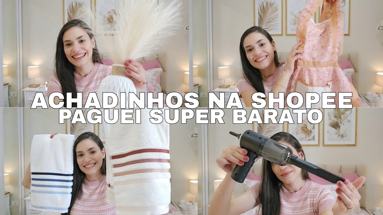 COMPRINHAS NA SHOPEE| coisas úteis e com ótimo preço, decoração para casa