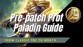 Classic Wrath Pre Patch Prot Paladin BiS