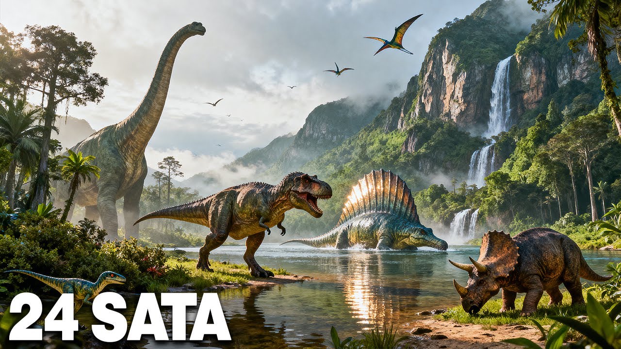 Ovako je izgledalo 24 sata u Krednom razdoblju | Svakodnevni život dinosaura