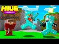 SHE CARRIED ME In Hive Treasure Wars (Minecraft Multiplayer)