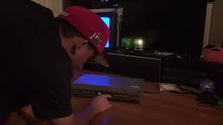 Panasonic PV D4745S DVD VHS Combo Player Unboxing