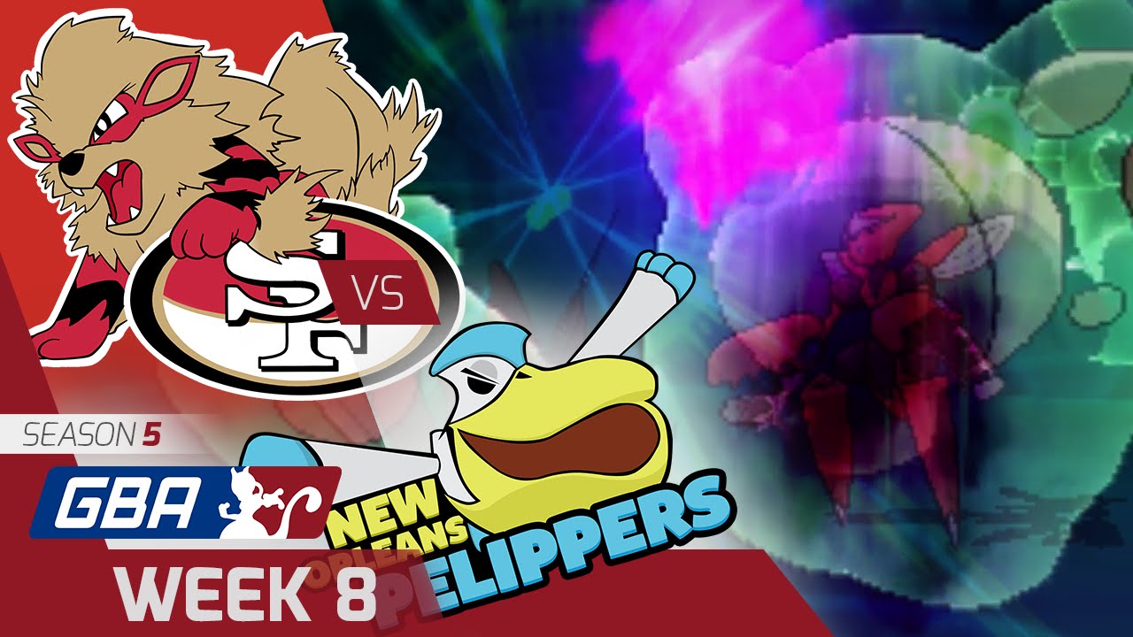 Pokemon GBA S5W8 - SFA (6-1) vs New Orleans Pelippers (5-2) | Wifi Battle