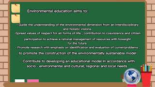 ENVIRONMENTAL EDUCATION ED102 REPORT