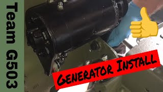 Installing The Generator On A Willys MB G503 TV Ron Fitzpatrick Jeep Parts