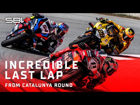 Toprak and Bulega battle it out for Race 1 victory! ⚔️ | 2024 #CatalanWorldSBK 🏁