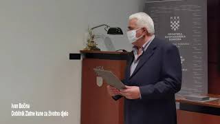 Dodijeljena priznanja Zlatna kuna ua 2019. godinu, Ivanu Bočini iz Ugora nagrada za životno djelo