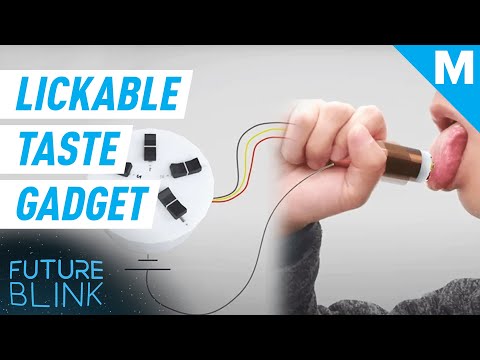 This Lickable Flavor Synthesizer Can Recreate Tastes | Future Blink