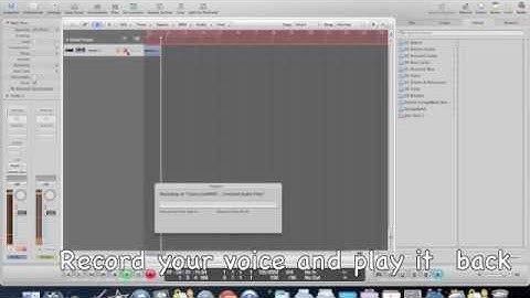 How to set up a line input in Logic Pro 9