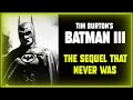 Tim Burton's BATMAN 3 (Film That Never Was)