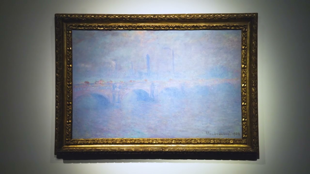 Claude Monet、WATERLOO BRIDGE、画集画、新品額装付 Waterloo Bridge (1899 – 1901) by Claude Monet – Artchive