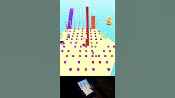 Bridge Race | All Levels 2048 Gameplay Android, ios New Mobile Games | #014