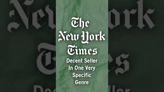 Why Is Every Book A New York Times Best Seller? - How Money Works #Shorts