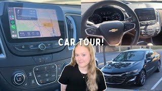 I GOT A NEW CAR!! ✨ Car Tour | 2022 Chevy Malibu