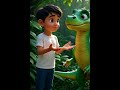 एक बच्चा और डायनासोर #viralvideo #facts #aivideo #cartoon #1millionviews #moralstories #funny