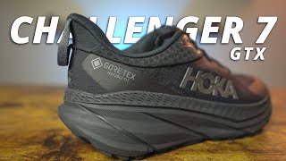 Hoka Challenger 7 GTX / Best GORE TEX Trail Running Shoe?