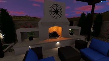 Gatti Backyard Oasis- Thunderbird Pools and Spas- ThunderScapes