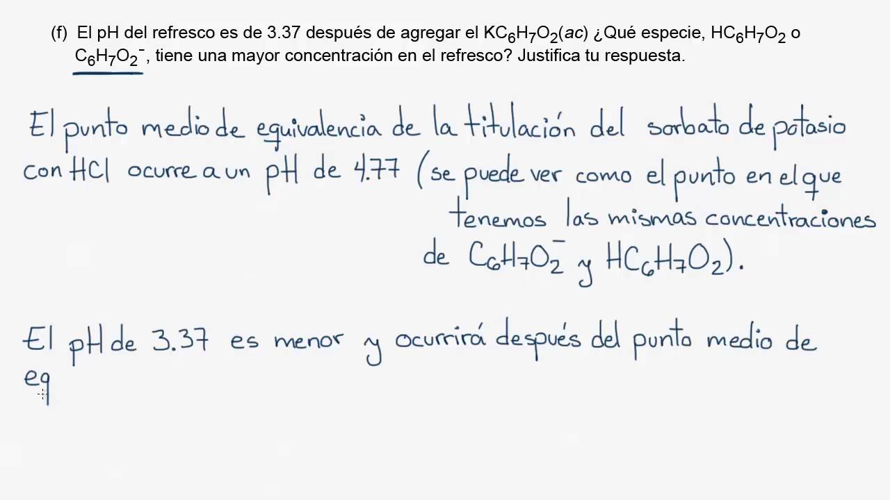 2015 Respuesta libre AP Química 3 f | Química | Khan Academy en Español matemática e suas tecnologias