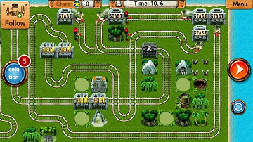 Rail Maze 2 Interesting Gameplay - Train Puzzle Game - Android Gameplay #2316