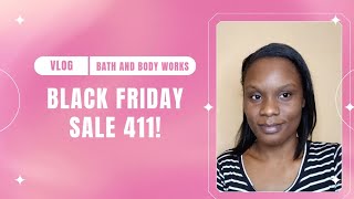 Bath and Body Works Black Friday Sale Details shopping 🛍️🛒
