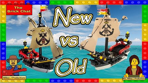 NEW vs OLD LEGO Pirates Merchant Ship COMPARISON!! Which one is BETTER??